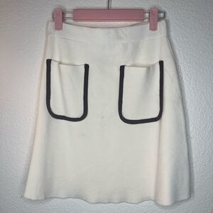 Zara knit skirt with front pockets